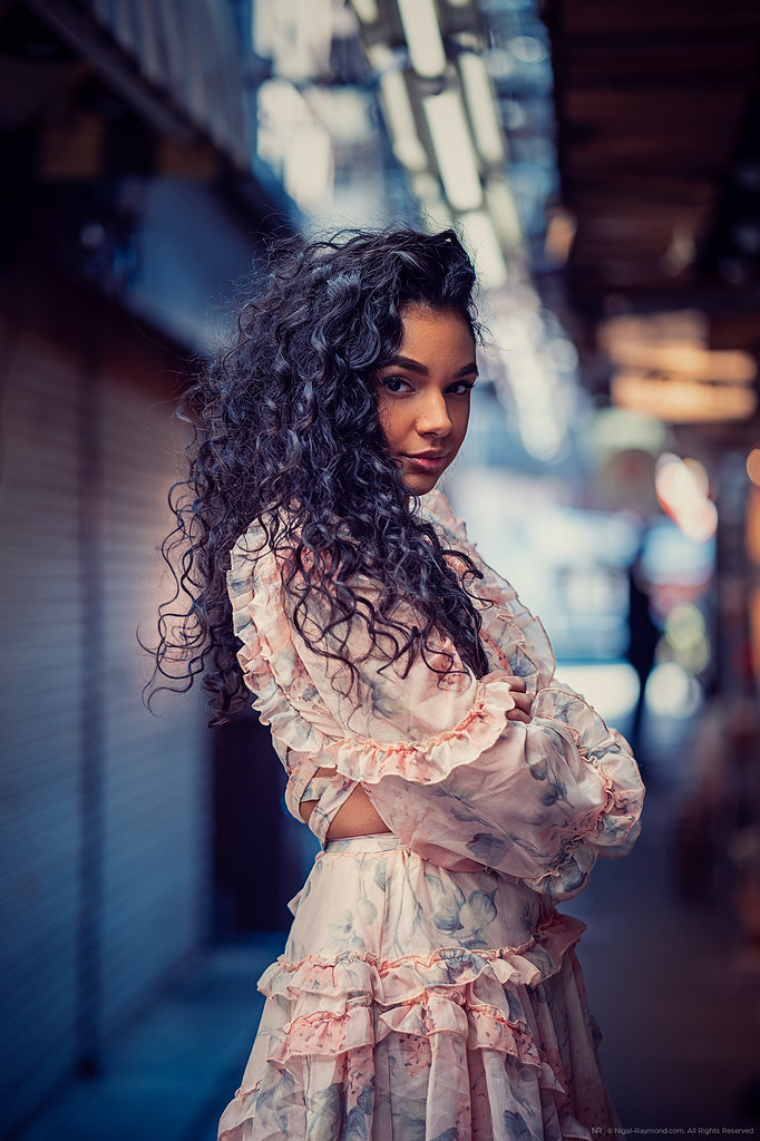 Sakura shoot with Mariah by Nigal Raymond